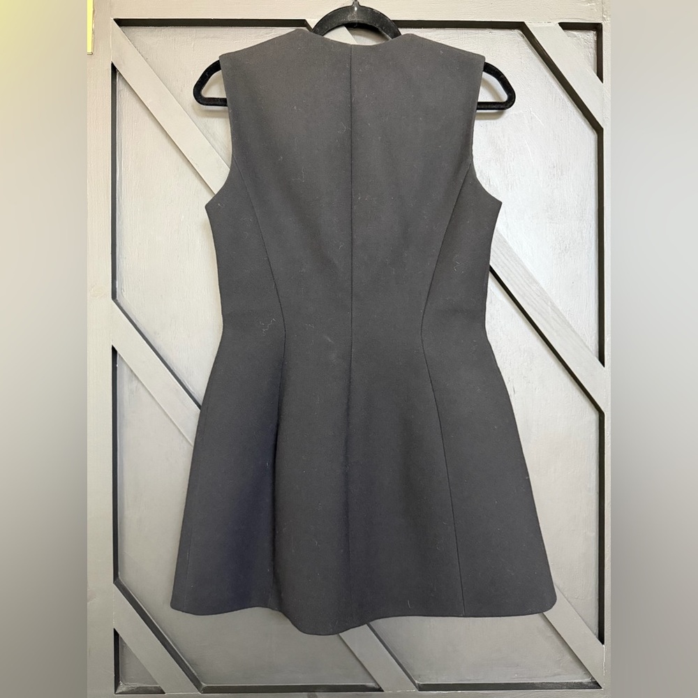 Tory Burch Hook & Eye Tunic/Dress in Black, Size 8 - Picture 10 of 14
